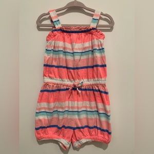 Gap stripped romper. Size 2.